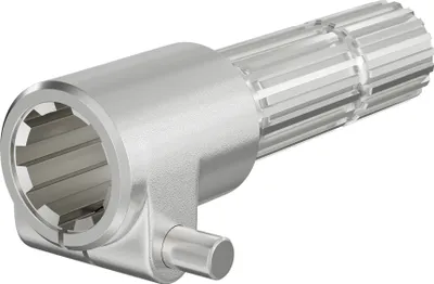 Produktbild von Zapfwelle, PTO 175 mm Buchse mit Keilwellenaufnahme 8-32x38x6 für Ausgangswelle 1 3/4" Z20 Traktor