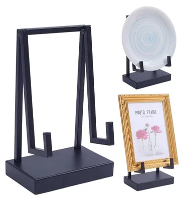 Produktbild von Schwarzer Tisch-Easel für Fotos und Kunstwerke