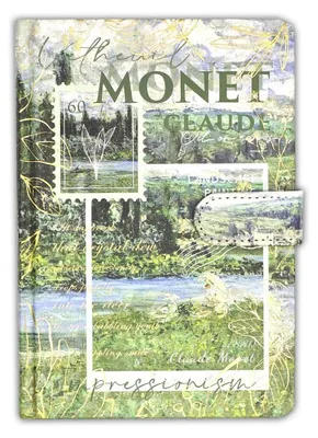Image de Cahier journal intime, 96 feuilles, couleurs vives, 13 x 19 cm, vert, avec fermeture magnétique