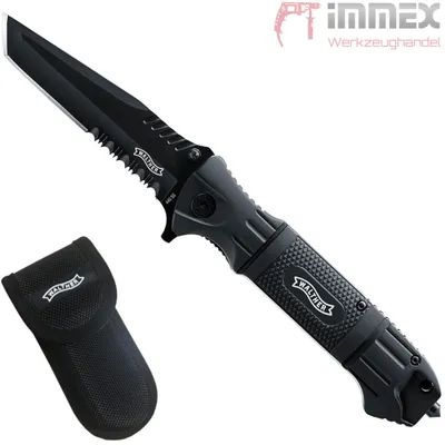 Immagine prodotto di Walther Coltello tascabile + fondina BTTK BlackTacTanto