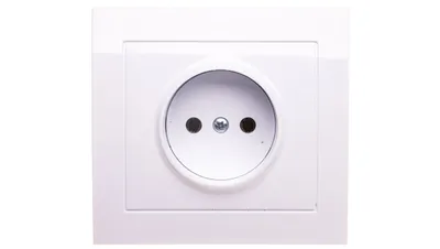 Produktbild von Ospel GP-1W/00, Weiß, IP20, 16 A, 88 mm, 39 mm, 82 mm