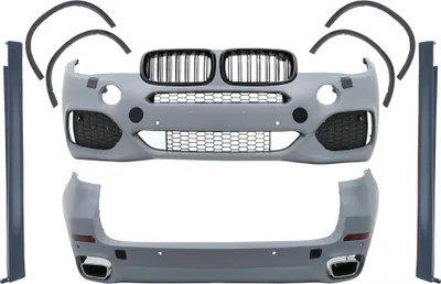 Immagine prodotto di Bodykit per BMW X5 F15 (2013-2018) paraurti M-Tech Design terminali di scarico passaruota.