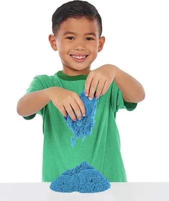 Obrázok produktu pre Kinetic Sand KNS ACK Sandbox Set V2 Blue FR GML, Detský kinetický piesok, 3 rok / roky, Netoxické, Modrá