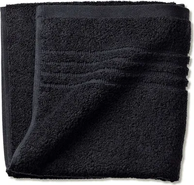 Produktbild von Leonora Handdoek Night Black 50x100 cm