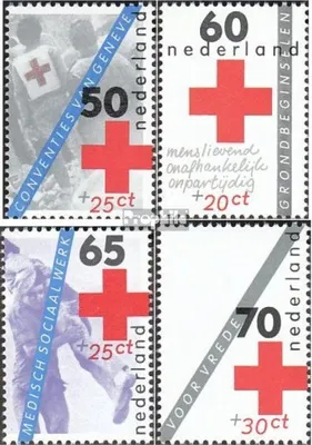 Produktbild von Briefmarken Niederlande 1983 Mi 1236A-1239A (kompl.Ausg.) postfrisch Rotes Kreuz