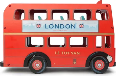 Produktbild von Le Toy Van London Bus, Bus, 3 Jahr(e), Holz, Rot