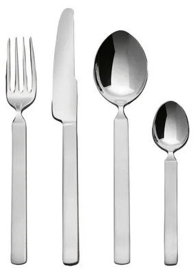 Zdjęcie produktu dla Zestaw sztućców Alessi "Dry", 24 sztuki (numer artykułu: 4180S24, EAN: 8003299942619)