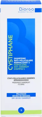 Productafbeelding van Cystiphane Normaliserende Anti-roos Shampoo S, 200 ml