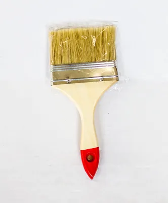 Produktbild von 24x Flachpinsel Chinaborste 25 mm Lackierpinsel Lasuren Maler Pinsel