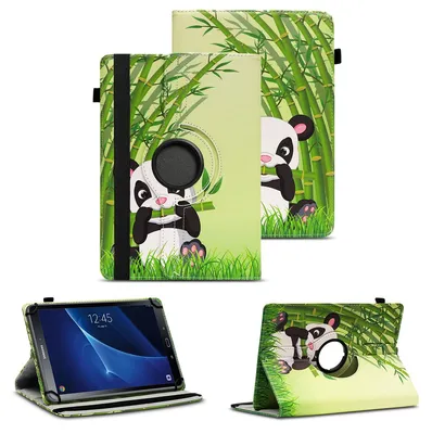 Produktbild von Tablet Hülle für Samsung Galaxy Tab A6 10.1 2016 360° Drehbar Case Cover SchutzFarben:Motiv 11