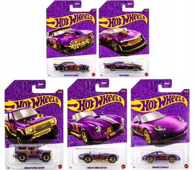 Produktbild von HOT WHEELS Pearl & Chrome 2025 | 5er Set | HDH54-979H | Neu &
