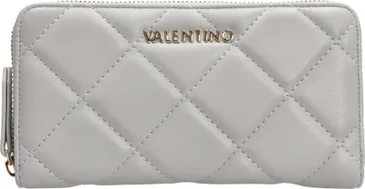 Immagine prodotto di Elegante portafoglio grigio da donna con 6 scomparti e tasca portamonete