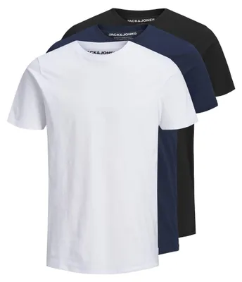 Produktbild von Jack & Jones Shirts 3 Pack T-Shirt JJEORGANIC BASIC O-NECK