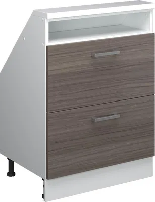 Produktbild von Dachschrägenschrank Vicco Rion Edelgrau mit 2 Schubladen, Model 56095