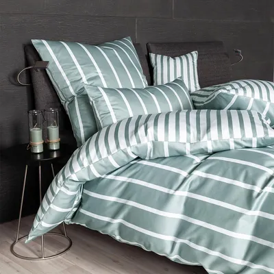 Produktbild von Janine Design Interlock-Jersey-Kissenbezug einzeln JERSEY CLASSIC 59028 Farbe salbeigrün Größe 80x80