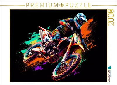 Produktbild von CALVENDO Puzzle WildWheel Warriors | 2000 Teile Lege-Größe 90x67cm Foto-Puzzle für glückliche Stunden