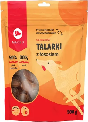 Produktbild von MACED Salmon chips - Hundeleckerli - 500g