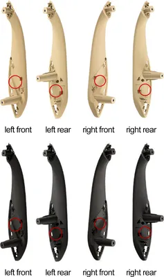 Immagine prodotto di Anteriore posteriore sinistra/destra auto interno porta tirare maniglia di sostituzione per BMW Serie 3 F30 F34 F35 2012-2019 5141 7279 311