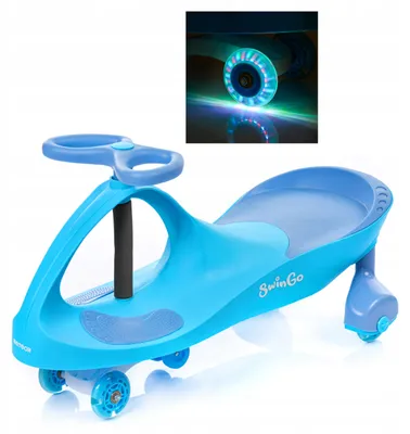 Produktbild von METEOR SWINGO Kinder Laufrad Schwerkraft LED Blau