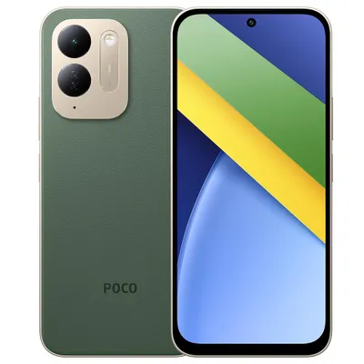 Productafbeelding van Xiaomi Poco C95 Pro, 4G-smartphone, 8 GB RAM, 256 GB opslag, groen, 7500 mAh-batterij