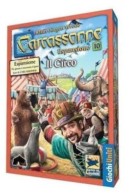 Immagine prodotto di Carcassonne: Il Circo – Gioco da tavolo – Giochi Uniti – 2-6 giocatori – 7+