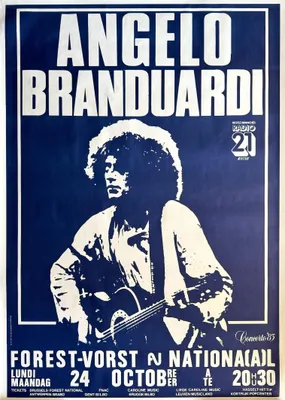 Imagen del producto de Angelo Branduardi - Concierto en Bélgica, 1981 - Póster - 70x100 cm