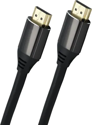 Produktbild von Oelbach BLACK MAGIC MKII Ultra High Speed HDMI Kabel 24kt 600MHz 4K 2160p 2m