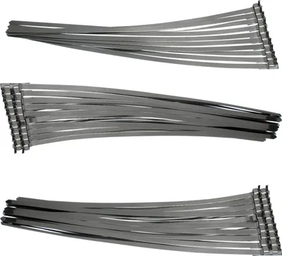 Produktbild von 50 x Vorgefertigte Edelstahl 304SS Schlauchbandschelle Edelstahlschellen L480mm