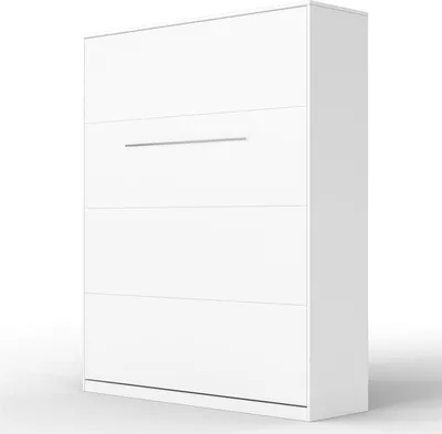 Produktbild von SMARTBett Schrankbett Standard  Weiss 160 Vertikal
