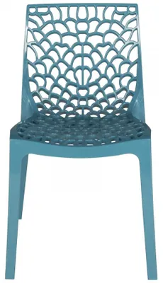 Immagine prodotto di Sedia Gruvyer in polipropilene – Blu Tempesta – Grand Soleil
