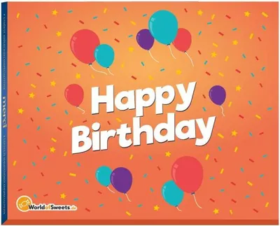 Produktbild von 'Happy Birthday' & merci Finest Selection Helle Vielfalt 250g