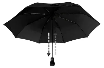 Produktbild von Light Trek Automatic Regenschirm, schwarz