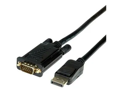 Immagine prodotto di ROLINE 11.04.5972 cavo video adattatore 2 m DisplayPort VGA (D-Sub) Nero