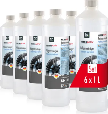 Produktbild von 6x 1 L Microactiv® Felgenreiniger - anwendungsfertig