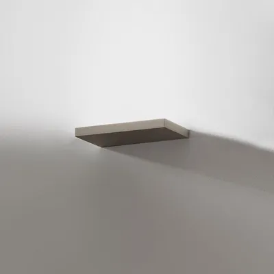 Imagen del producto de YOANA A/P – Lámpara de pared LED de 15W, 1500 lúmenes, 3000K, regulable, con regulación de fase y botón pulsador, con estructura de metal con acabado en titanio y pantalla de metacrilato opal – Gealuce