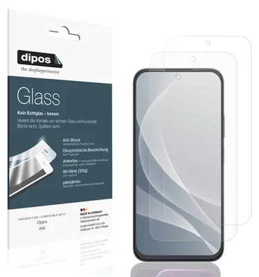 Image de 2x Protection ecrán pour Oppo A6t mat Verre souple Film Protecteur 9H dipos