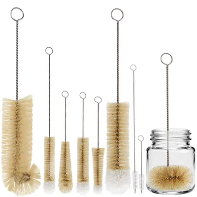 9-teiliges Flaschenbürsten-Set – Reinigung für Flaschen & Co.