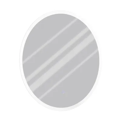 Image de Eglo 99774 BUENAVISTA LED Applique/plafonnier 15,3W Interrupteur tactile Lampe à miroir Ø600mm Argent Blanc neutre IP44