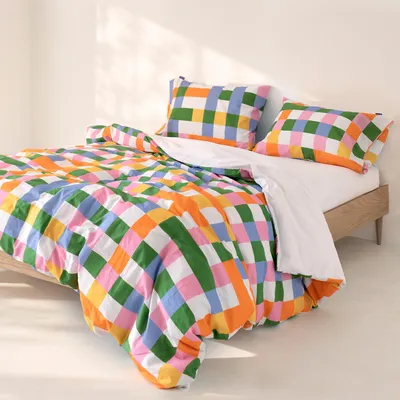 Produktbild von Arcade pop Bettbezug 200 x 220 cm 100% Baumwolle Hergestellt in Europa