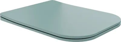 Produktbild von Mexen Teo langsam schließender Slim-Sitz, Duroplast, hellgrün matt - 39840048