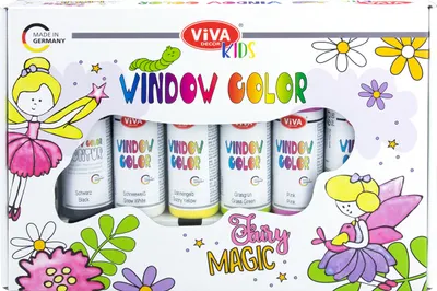 Zdjęcie produktu dla Viva Decor 800303800 ViVA DECOR Viva KIDS Zestaw kolorów do okien "Magia wróżek"