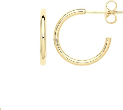 Produktbild von 9 Karat (375) Gold Damen - Paar Creolen - 15mm; TRS37528MM15