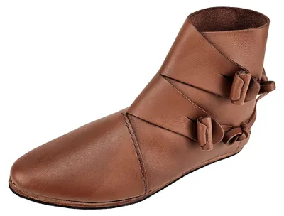 Produktbild von Wikinger Schuhe Jorvik Dunkelbraun mit Gummisohle 40