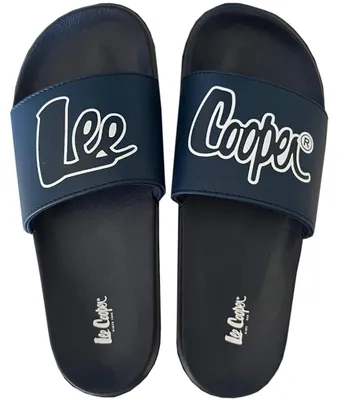 Produktbild von Lee Cooper - Herren Badesandale, Logo MR697 (42 EU) (Marineblau)