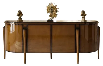 Image de Buffet moderne offrant un grand espace de rangement et un design élégant