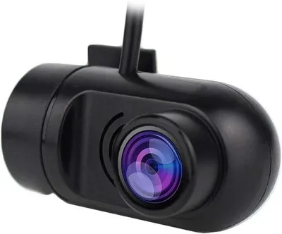 Image de Caméra embarquée avec angle de vue de 170°, résolution HD 1080p, dotée d'un emplacement pour carte SD et d'un port USB.