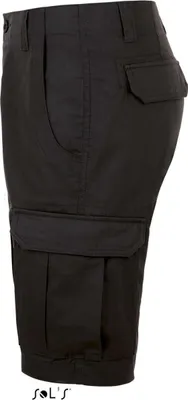 Produktbild von SOL'S Herren Bermuda Shorts Stretch Chino Slim Fit Kurze Hose, Größe:44, Farbe:Schwarz
