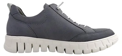 Imagen del producto de Zapatos deportivos para mujer Waldläufer H-Birdy, tipo zapato de cordones, estilo deportivo, color gris, para uso diario
