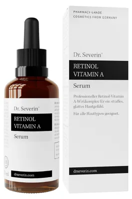 Produktbild von Dr. Severin Retinol Vitamin A-Serum mit kraftvoller Wirkstoffkombination weiß one size