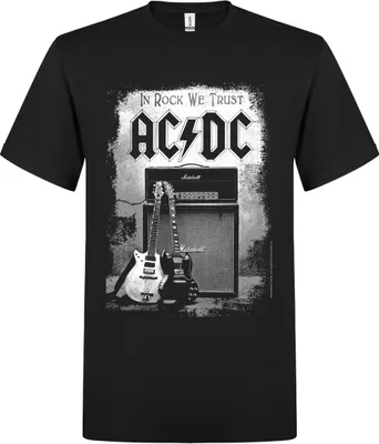 Image de AC/DC T-shirt In rock we trust